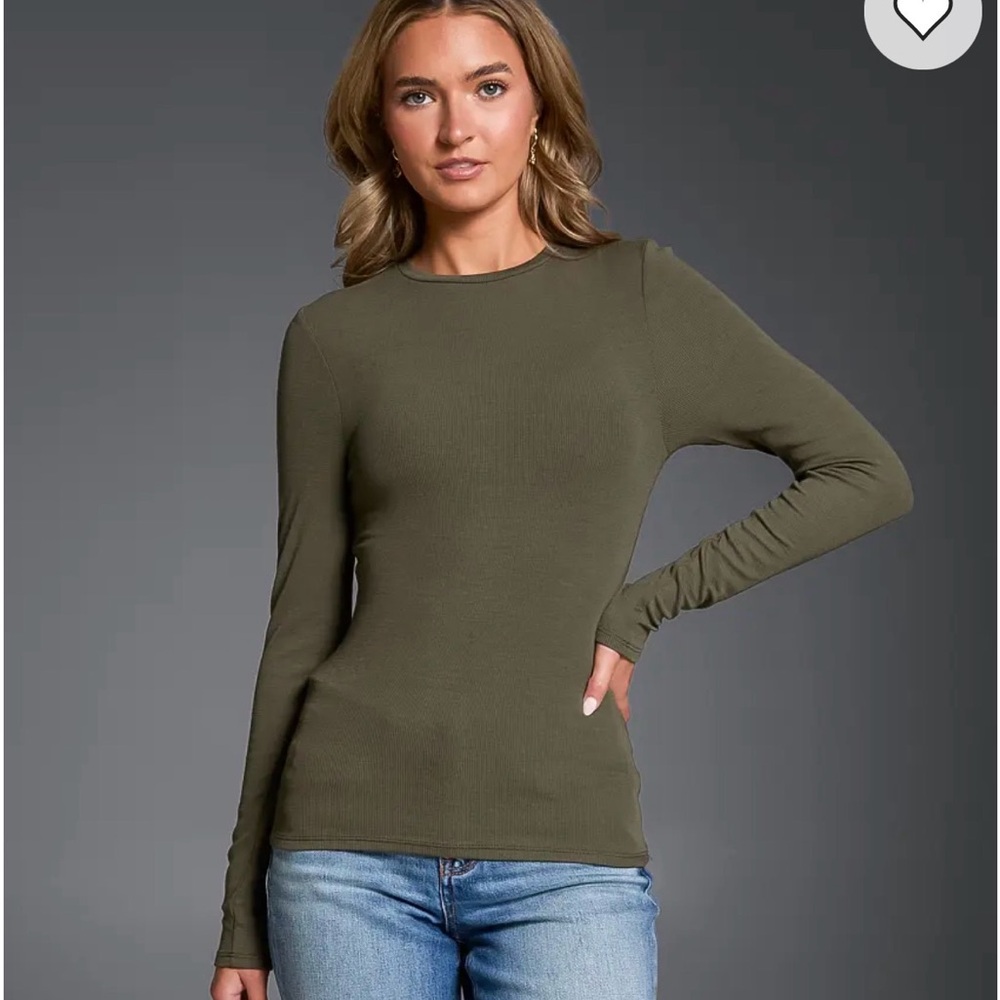 Buckle Black Zoey Ribbed Top